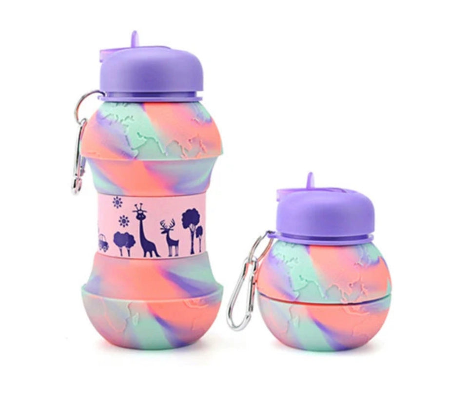 Kids Collapsible Silicone Bottle