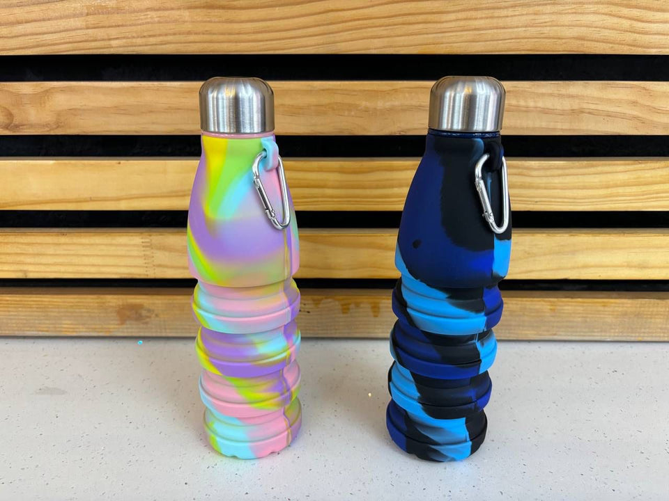 Foldable Silicone Water Bottle – Perfect for Kids & Adults